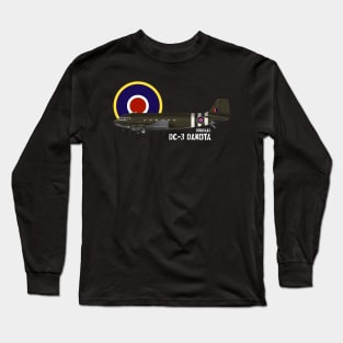 Douglas DC-3 Dakota Long Sleeve T-Shirt